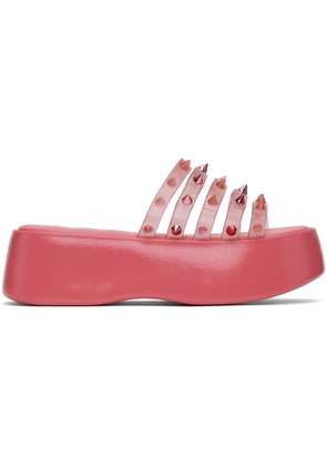 Jean Paul Gaultier Pink Melissa Edition Becky Punk Love Sandals