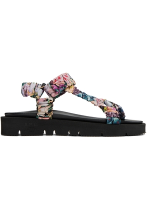 A. P.C. Multicolor Liberty Sandals