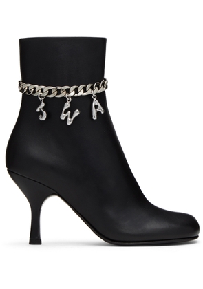 JW Anderson Black Charm Boots