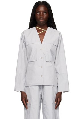 Paris Georgia Blue Field Jacket