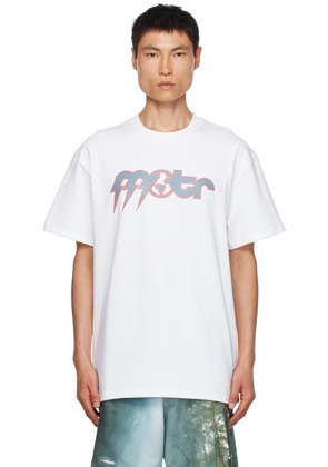 Members of the Rage White Printed T-Shirt