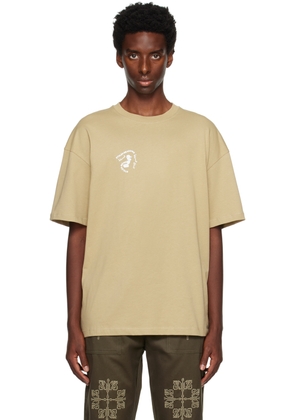 ADISH Beige Stolen Meadows T-Shirt