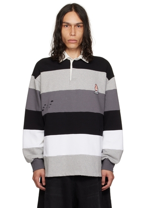 Members of the Rage Gray Distressed Long Sleeve T-Shirt