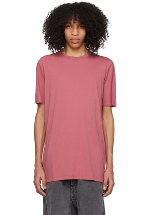 11 by Boris Bidjan Saberi Pink Garment-Dyed T-Shirt