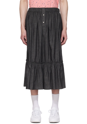 CHLOé NARDIN Black Gathered Skirt