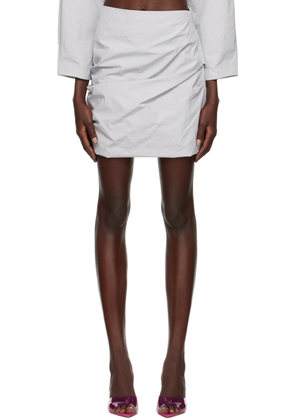 Paris Georgia Blue Remmy Miniskirt