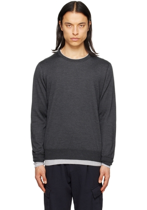 Gabriela Hearst Gray Wells Reversible Sweater