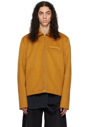 VTMNTS Brown Felted Jacket