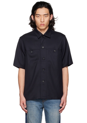 DRAE SSENSE Exclusive Navy Pocket Shirt