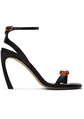 Lanvin Black Swing Melodie Heeled Sandals