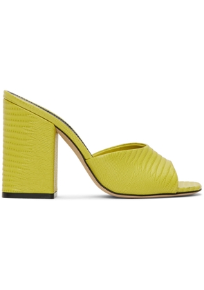 Paris Texas Yellow Anja Mules