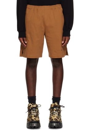 VTMNTS Brown Drawstring Shorts
