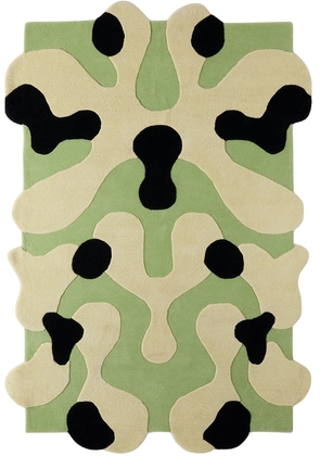 Mush Studios SSENSE Exclusive Green Large Blot Rug