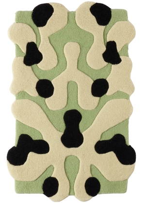Mush Studios SSENSE Exclusive Green Small Blot Rug