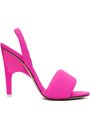 The Attico Pink Rem Heeled Sandals