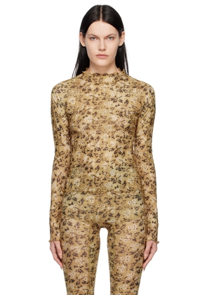 KNWLS Beige Halcyon Blouse