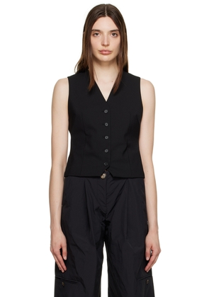 032c Black Trapeze Vest