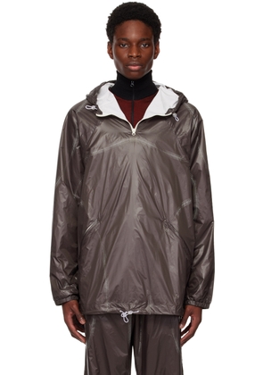 Saul Nash Brown Perforated Jacket