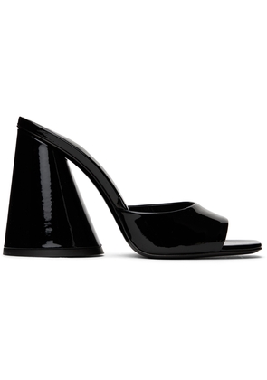 The Attico Black Luz Mules