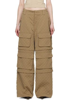 MISBHV SSENSE Exclusive Khaki Jordan Barrett Edition Trousers