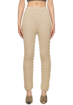 Isa Boulder Beige Cereal Lounge Pants