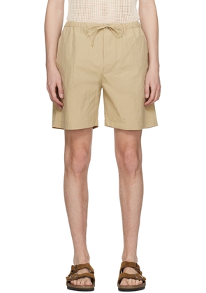 Nanushka Taupe Olin Shorts