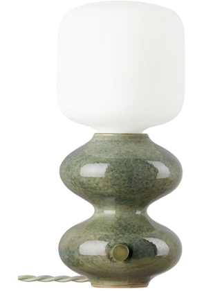 Forma Rosa Studio Green Mini Wave Form Table Lamp