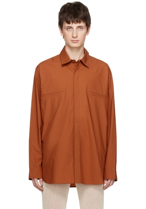 Nanushka Tan Damos Shirt