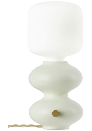 Forma Rosa Studio White Mini Wave Form Table Lamp