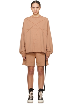 Rick Owens DRKSHDW Pink Crater Sweatshirt