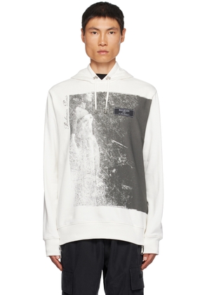 Balmain White Jolie Madame Hoodie