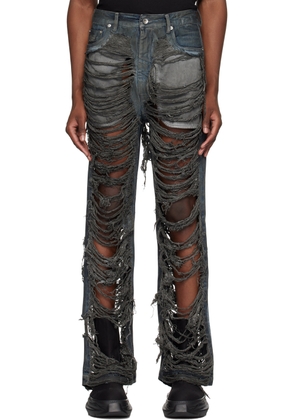 Rick Owens DRKSHDW Gray Geth Jeans