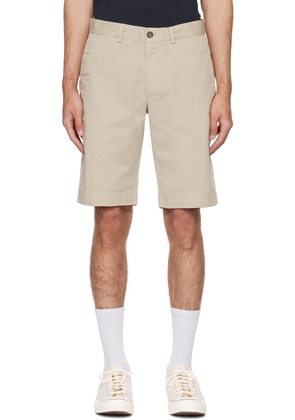 Sunspel Beige Four-Pocket Shorts