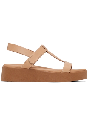Ancient Greek Sandals Tan Myrto Sandals