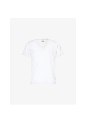 Mens Zimmerli Pure Comfort V-Neck T-Shirt
