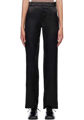 Bianca Saunders Black Bailey Trousers