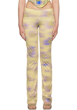 BINYA Yellow Mito Trousers