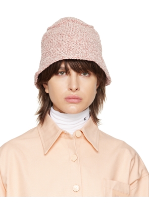 BY FAR Pink Robbie Bucket Hat