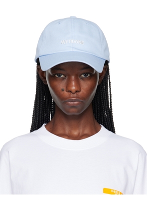 We11done Blue Basic Cap