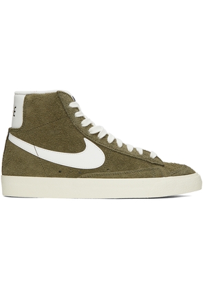 Nike Khaki Blazer Mid '77 Vintage Sneakers