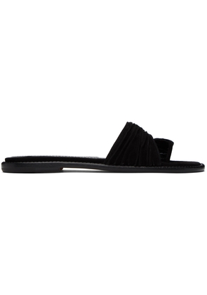 Manolo Blahnik Black Tibo Sandals