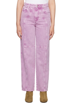 Isabel Marant Etoile Pink Valeria Jeans