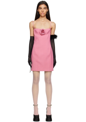 Blumarine Pink Rose Minidress