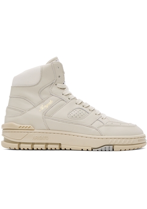 Axel Arigato Beige Area Hi Sneakers