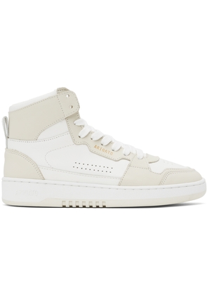 Axel Arigato Off-White & Beige Dice Hi Sneakers