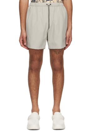 WOOYOUNGMI Gray Drawstring Shorts