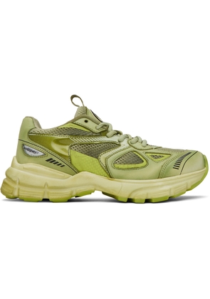 Axel Arigato Green Marathon Dip-Dye Sneakers