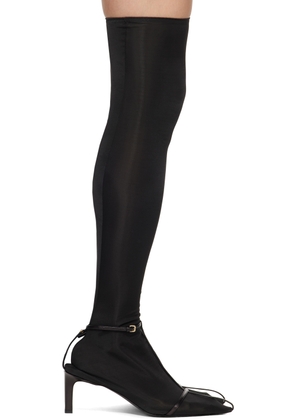 Jil Sander Black Nylon Boots