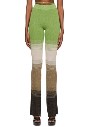 GCDS Green Degradé Lounge Pants