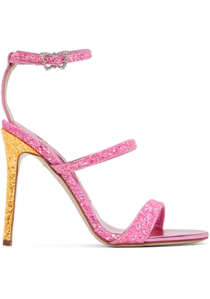 Sophia Webster Pink Rosalind Heeled Sandals